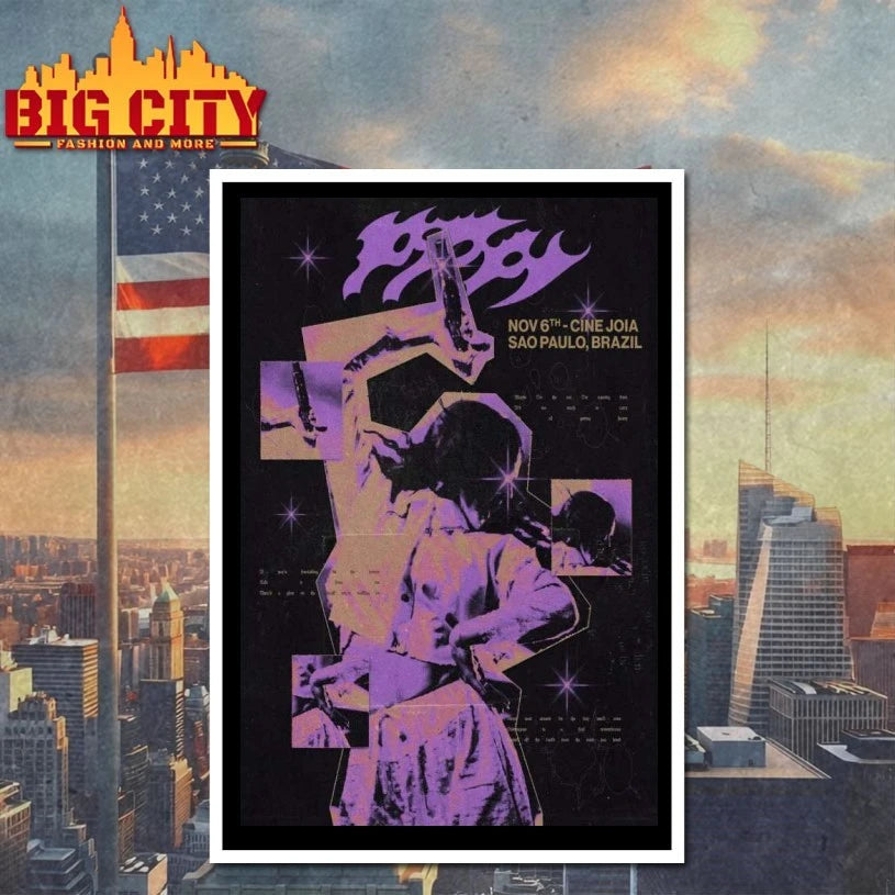 Poppy Fall Tour 2025 Cine Joia Sao Paulo Brazil Poster shirt