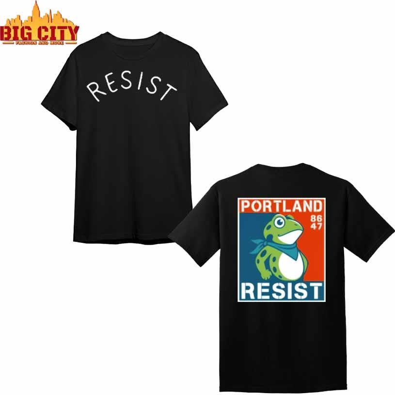 Portland Frog Resist 86 47 Anti ICE Shirt