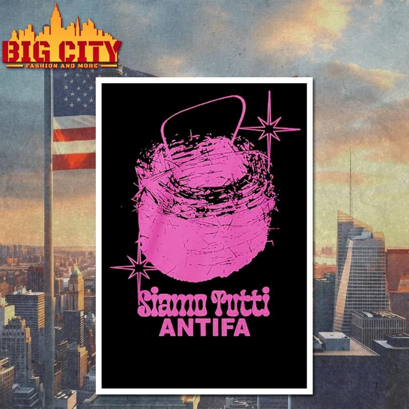 Premium Disarstar Merch Store Siamo Tutti Antifa 2023 Shirt