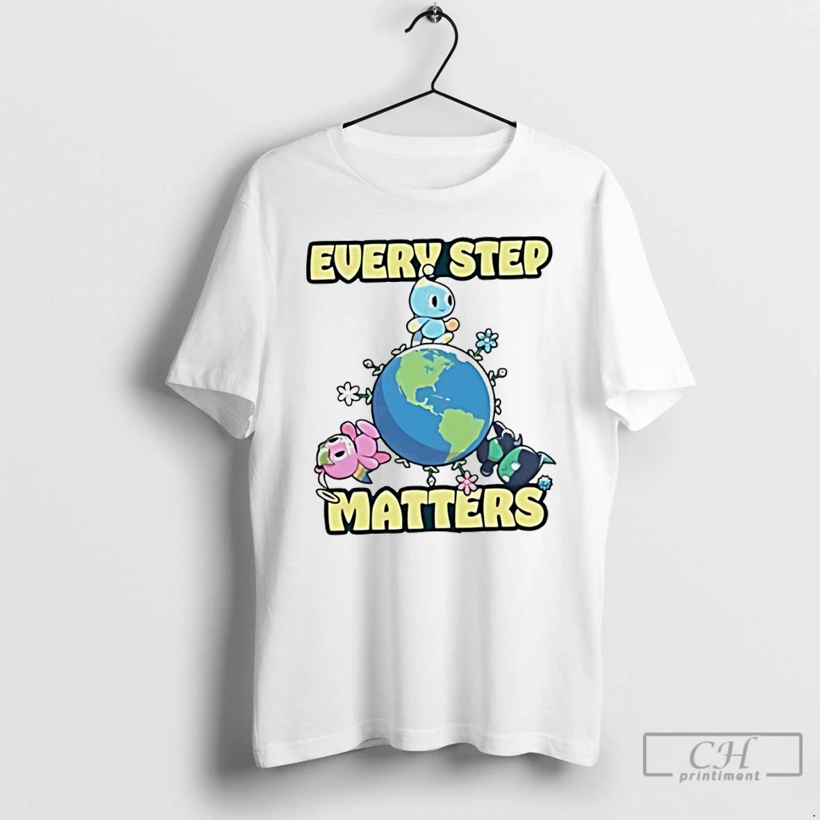 Premium Earth Day Hedgehog Every Step Matters