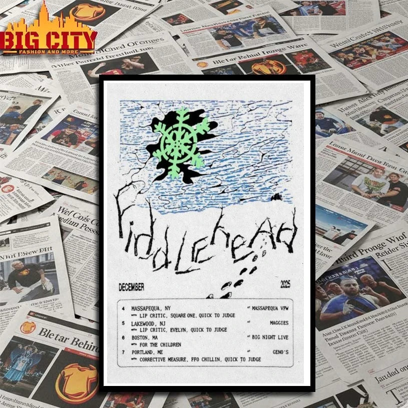 Premium Fiddlehead Tour December 2025 Poster Shirts