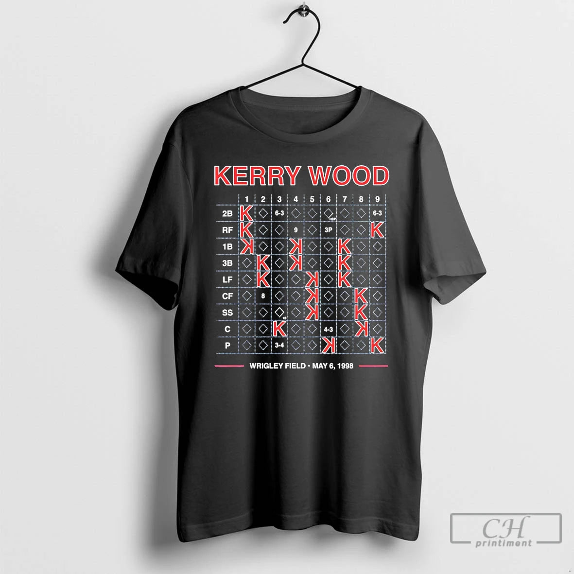Premium Kerry Wood Chicago Cubs Baseball Wrigley Field May 6 1998