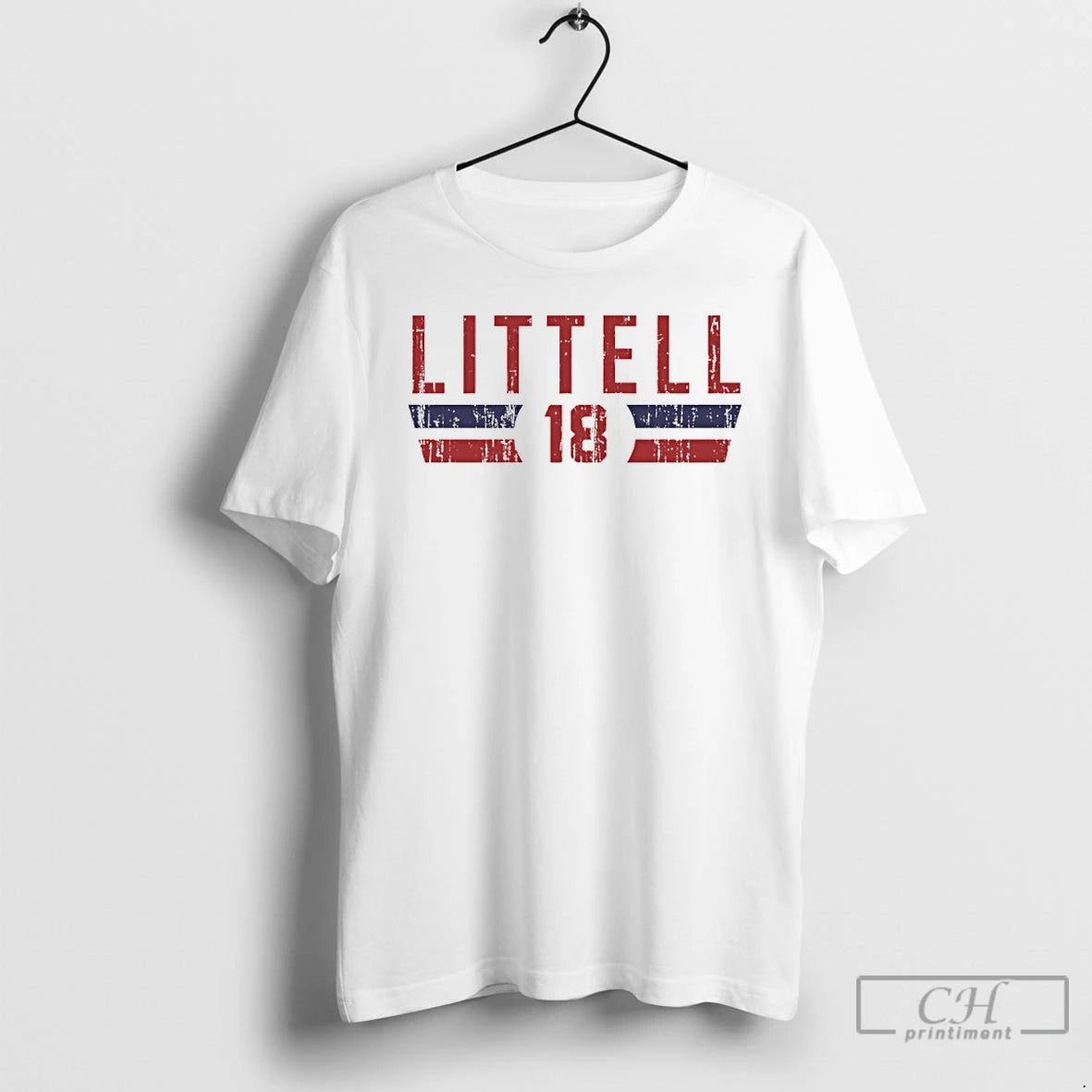 Premium Zack Littell 18 Washington Nationals Name And Number
