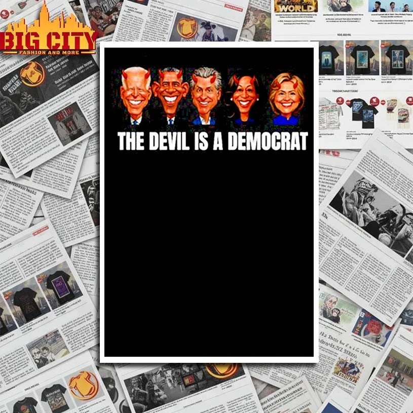 Presidents The Devil Is A Democrat Hand Over Gang shirt