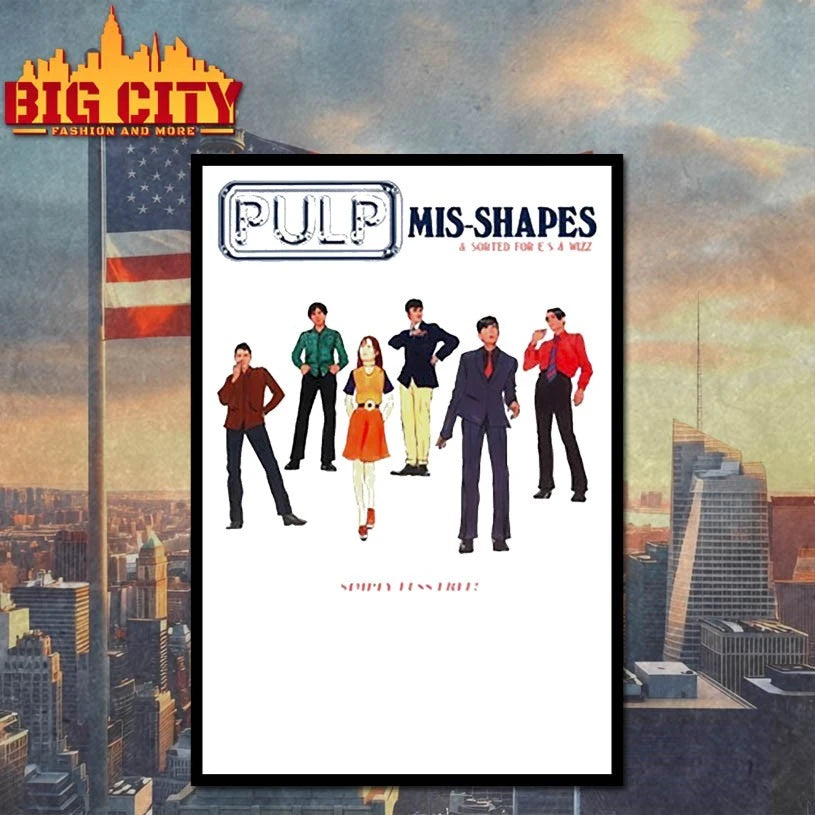 Pulp Mis-Shapes & Sorted For E’s and Wizz shirt