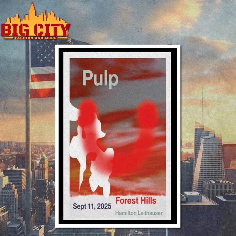 Pulp Sept 11 2025 Hamilton Leithauser Poster shirt