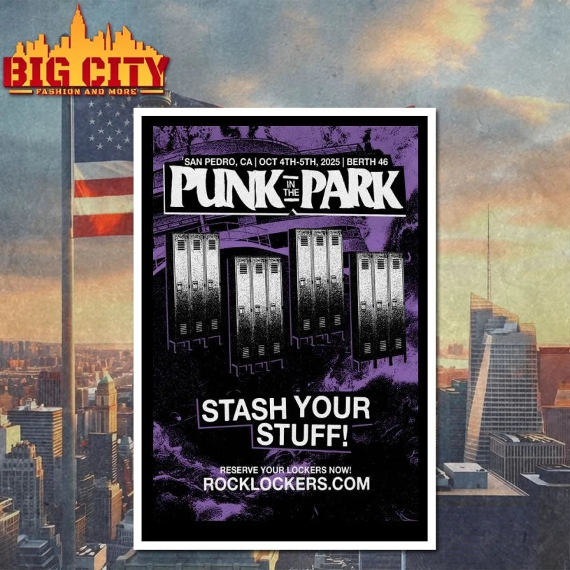 Punk In The Park San Pedro CA Oct 4 2025 Poster shirt