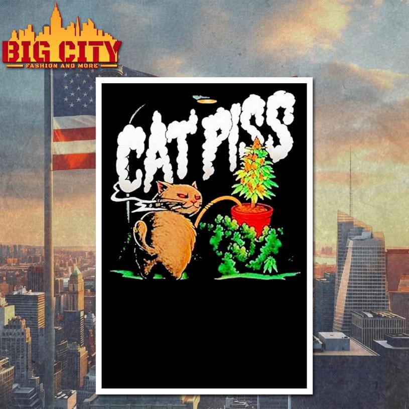 Push Trees The Cat Piss Shirt