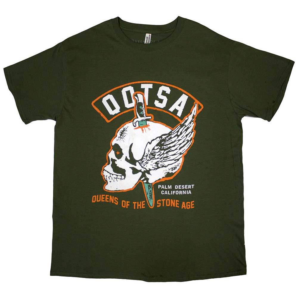 Queens Of The Stone Age | Official Band T-Shirt | Winged Skull