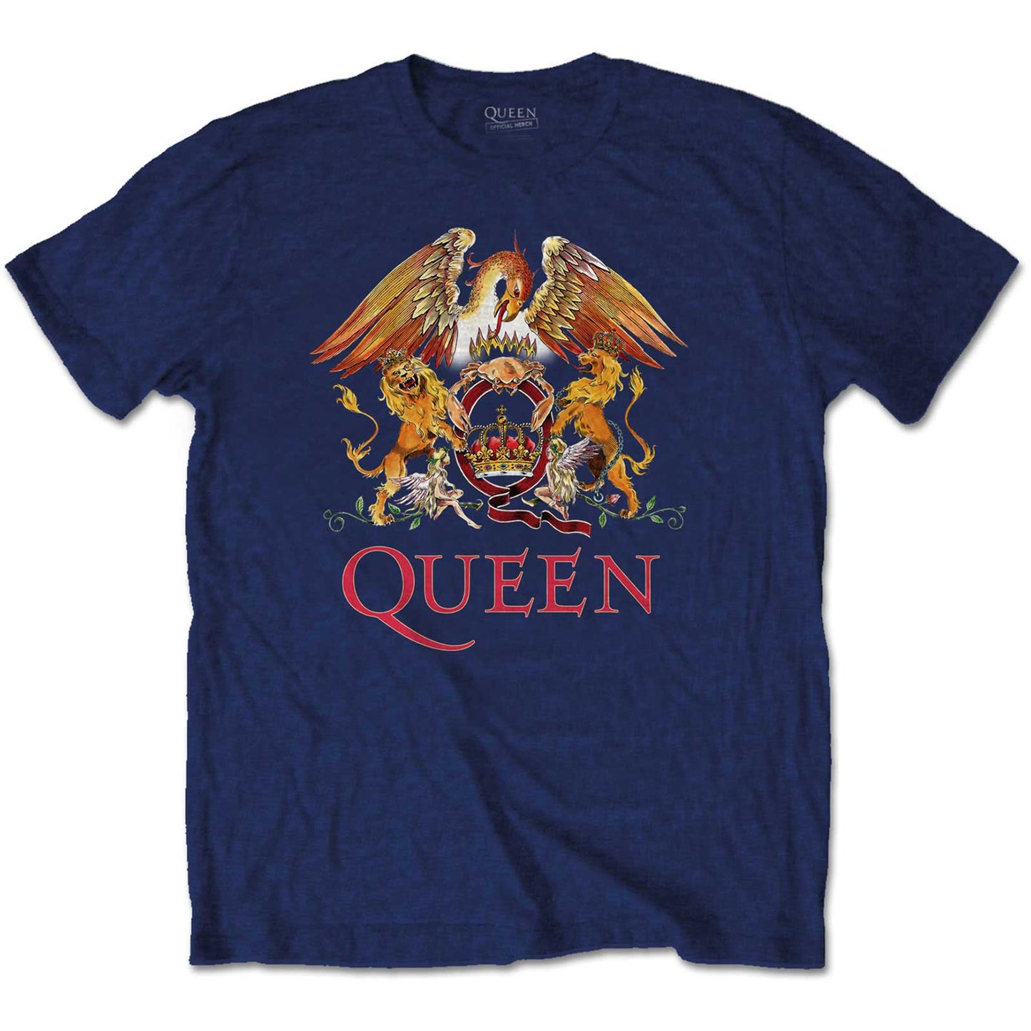 Queen Kids T-Shirt: Classic Crest Style001