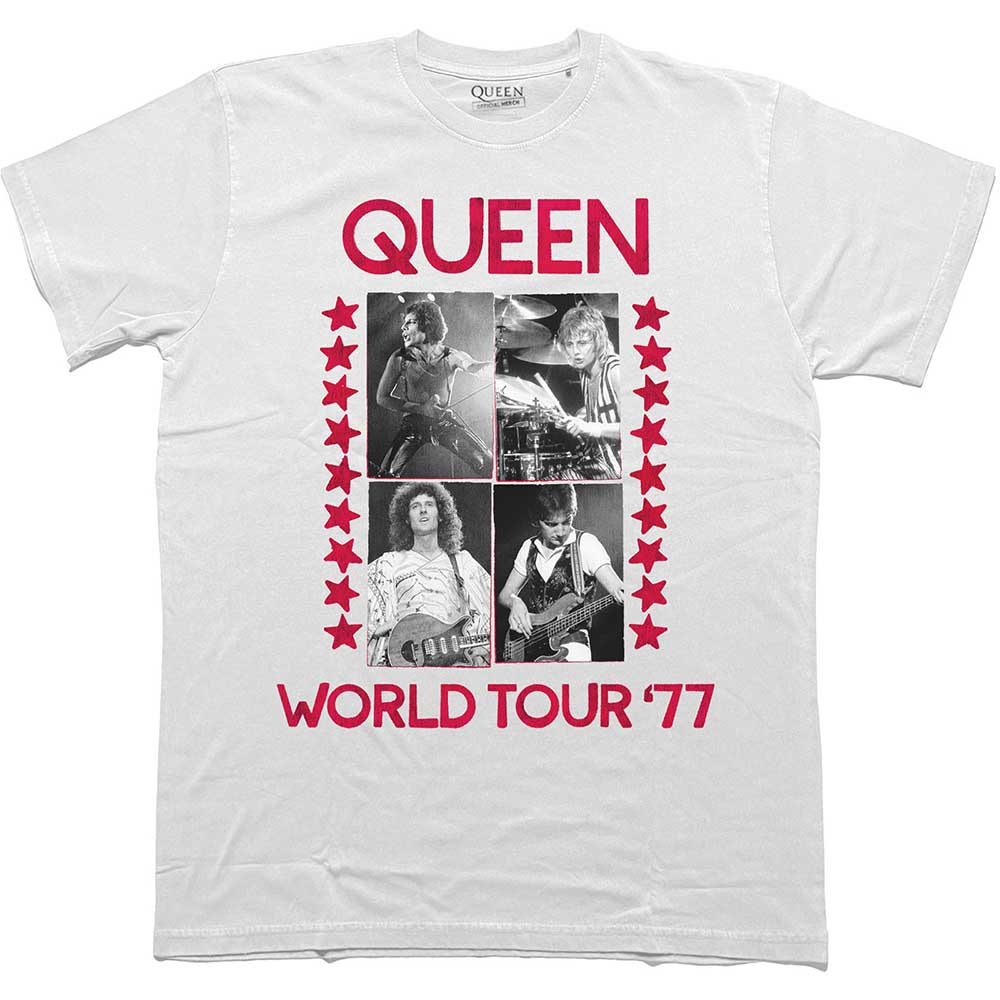 QUEEN Attractive T-Shirt, World Tour 77