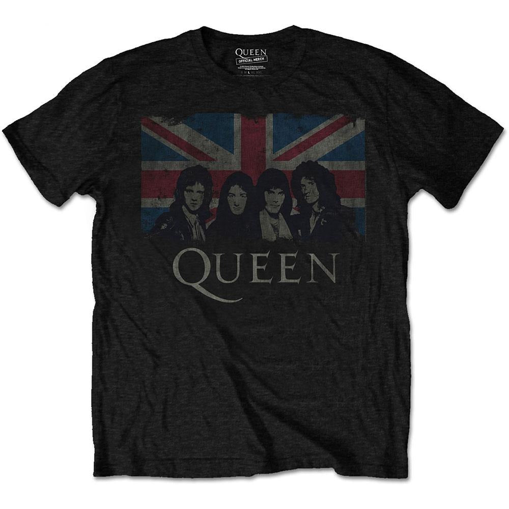 Queen Kids T-Shirt: Vintage Union Jack Style002