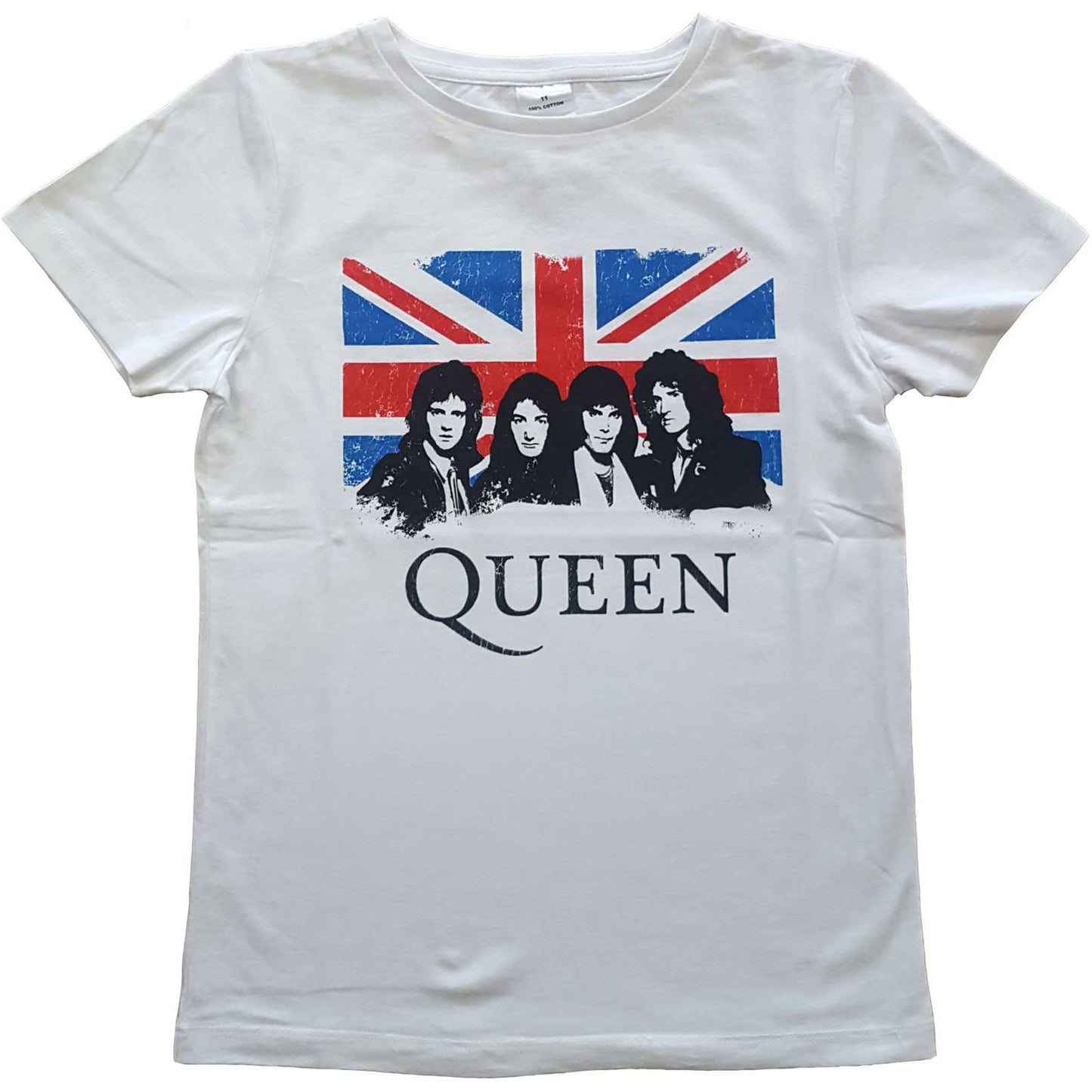 Queen Kids T-Shirt: Vintage Union Jack Style001