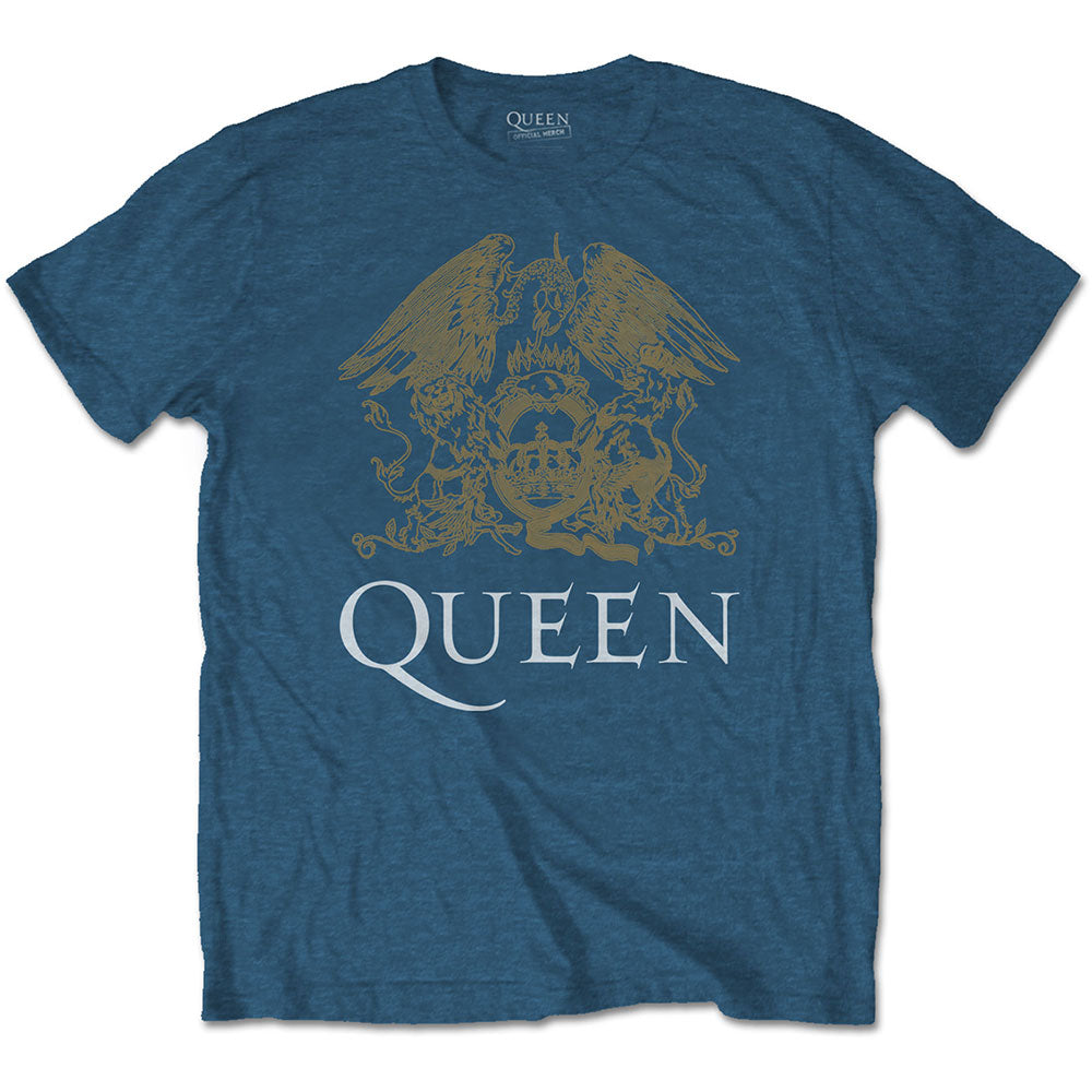 QUEEN Attractive T-Shirt, Crest Style001
