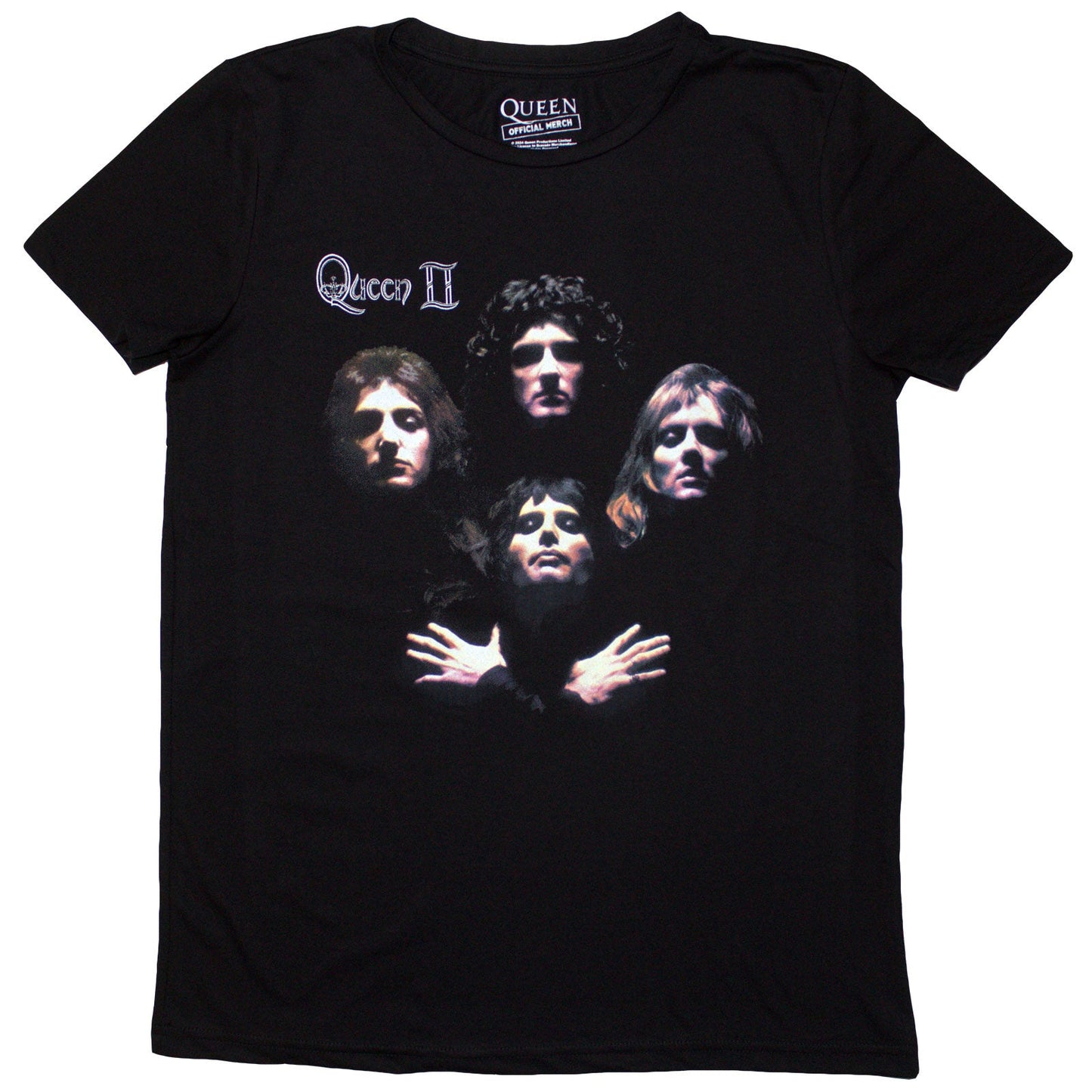 Queen Ladies Slim Fit T-Shirt: Bo Rhap Classic