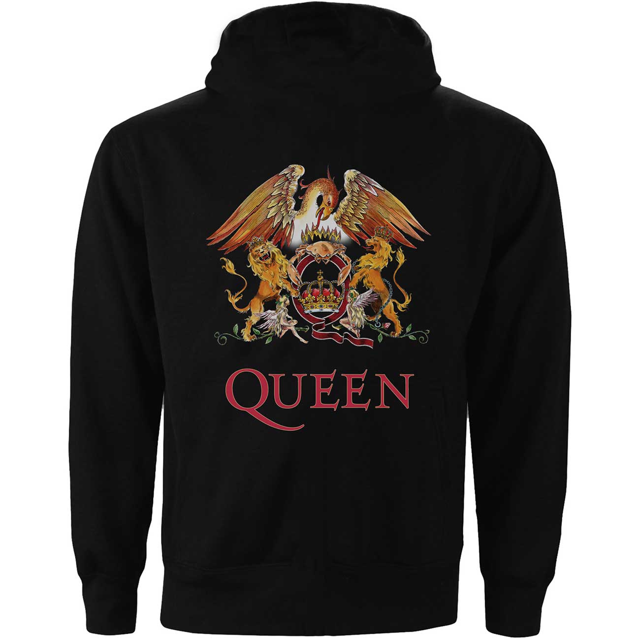 QUEEN Attractive Hoodie, Classic Crest Style003