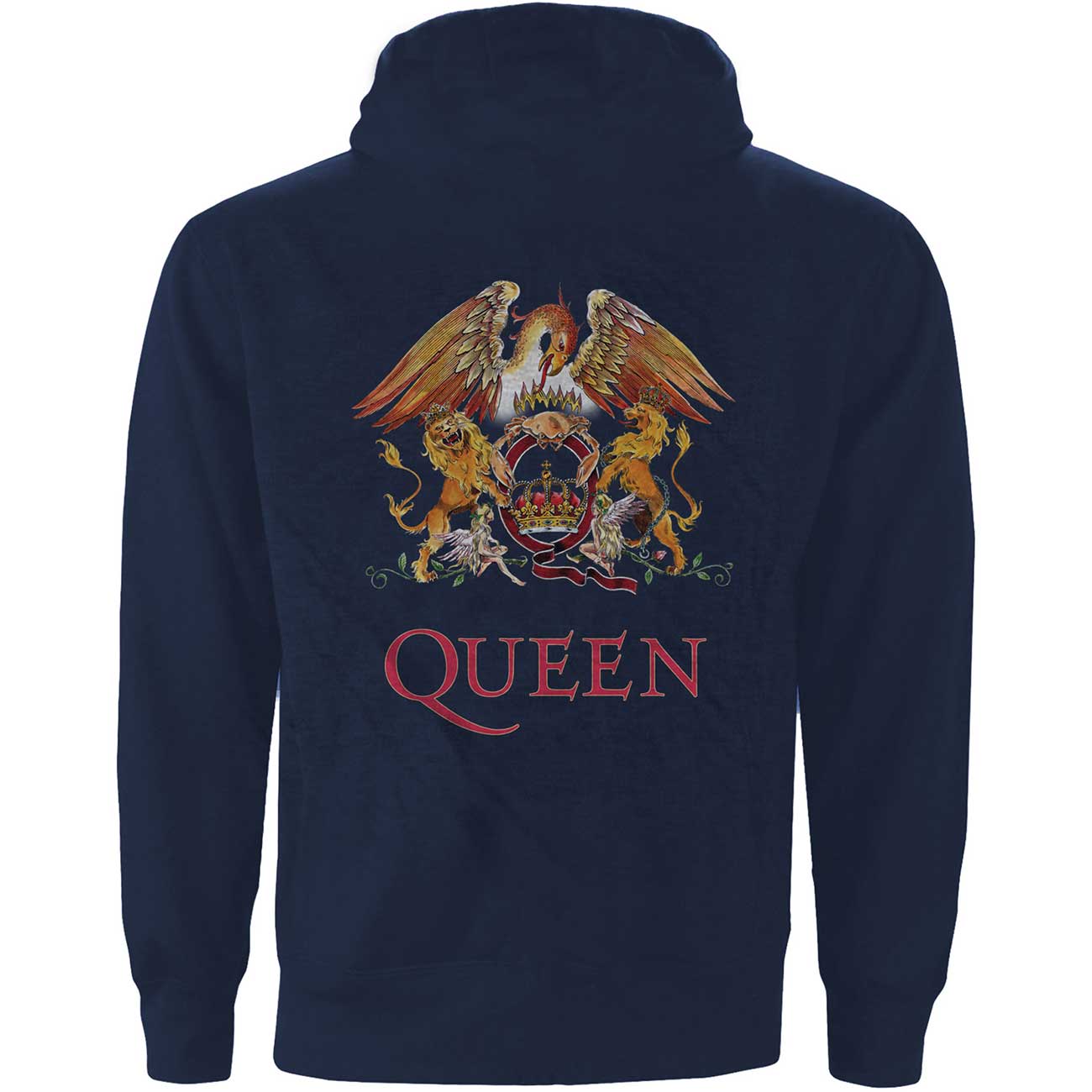 QUEEN Attractive Hoodie, Classic Crest Style004