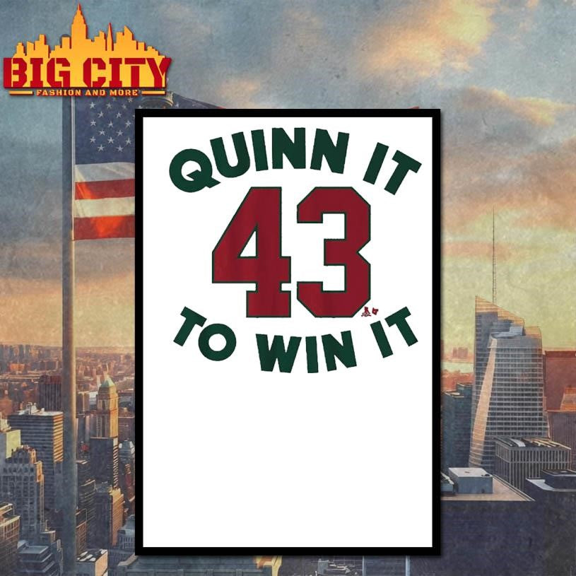 Quinn Hughes Quinn It To Win It Shirt
