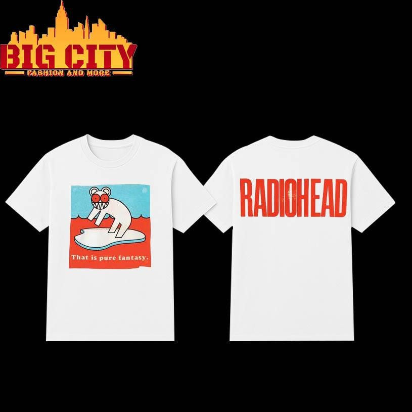 Radiohead W.A.S.T.E Fantasy Off 2025 Two Sided Shirt