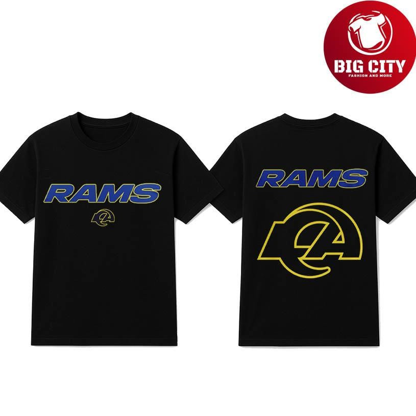 Rams Rivalries Mid Night Mode Uniforms 2025 Two Sided Shirt