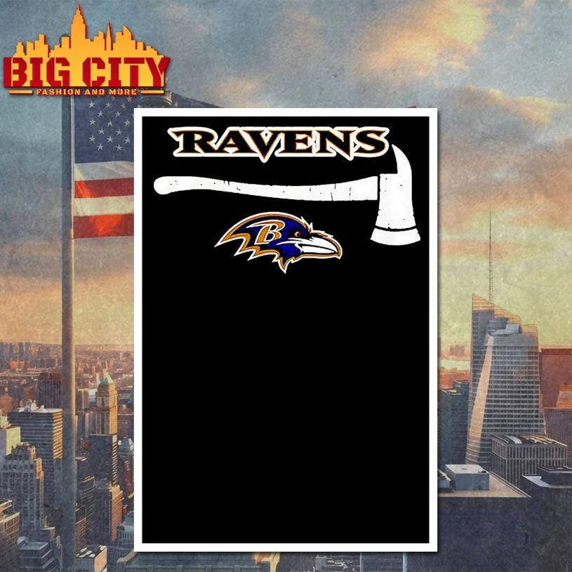 Ravens Firefighter Appreciation 2025 shirt