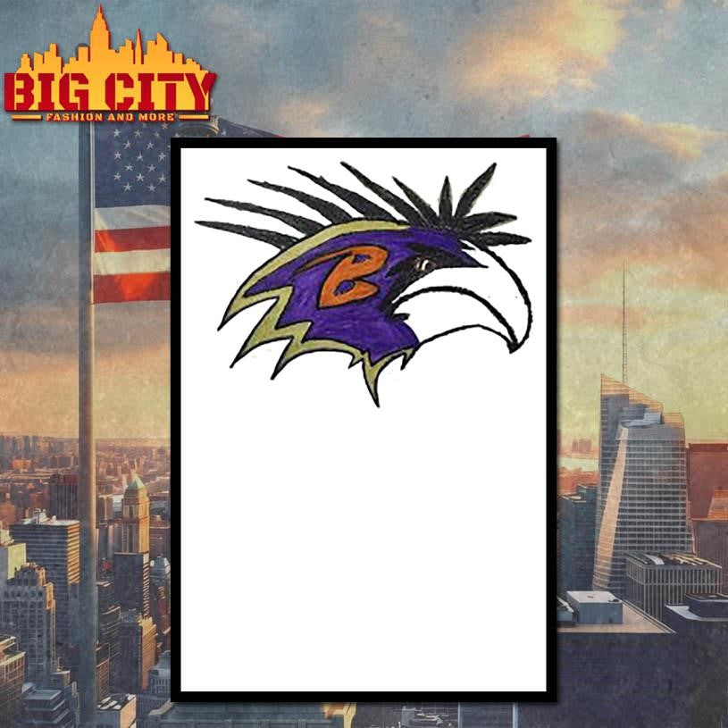 Ravens Logo By Logan Crucial Catch Game Shirt