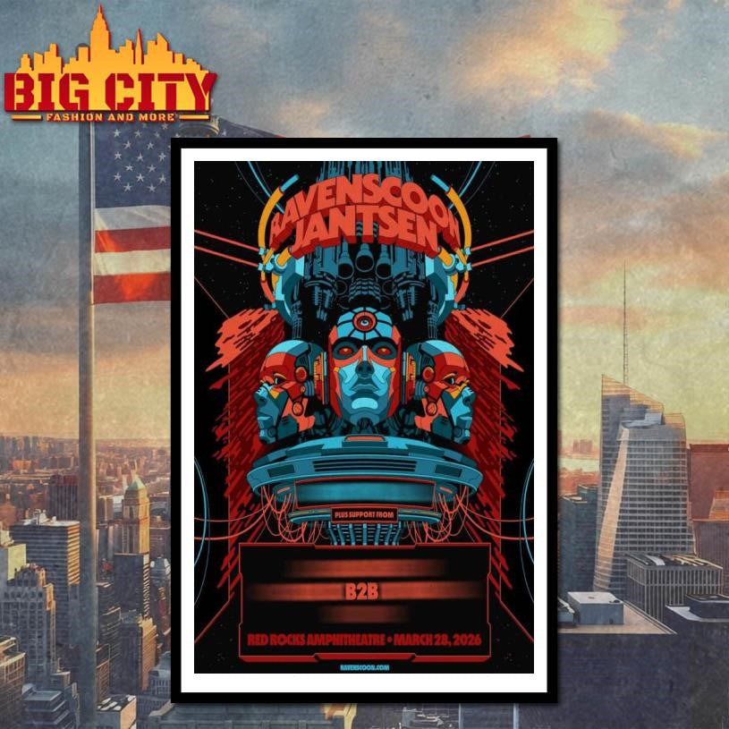 Ravenscoon & Jantsen Morrison CO Tour 2026 Poster Shirt