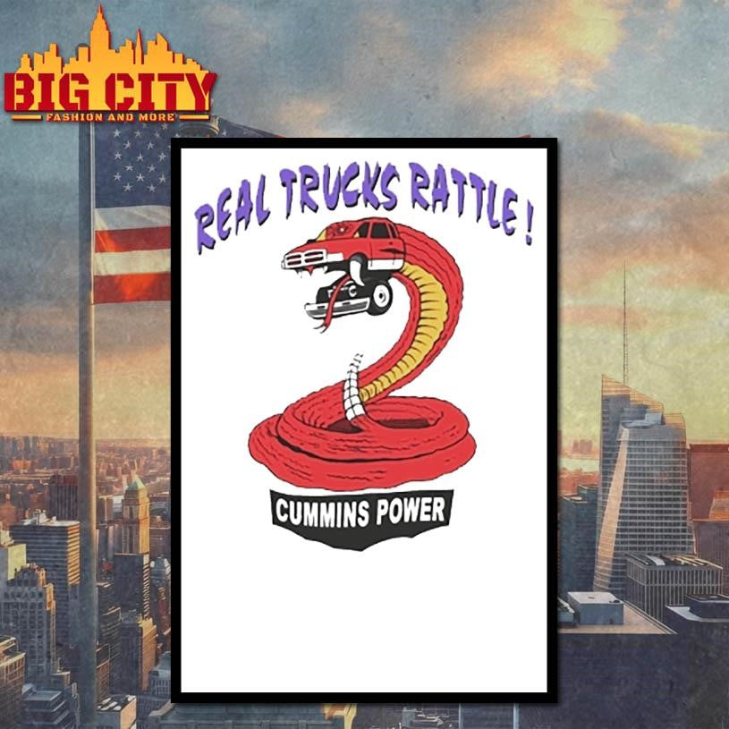 Real Trucks Rattle Cummins Power Shirt