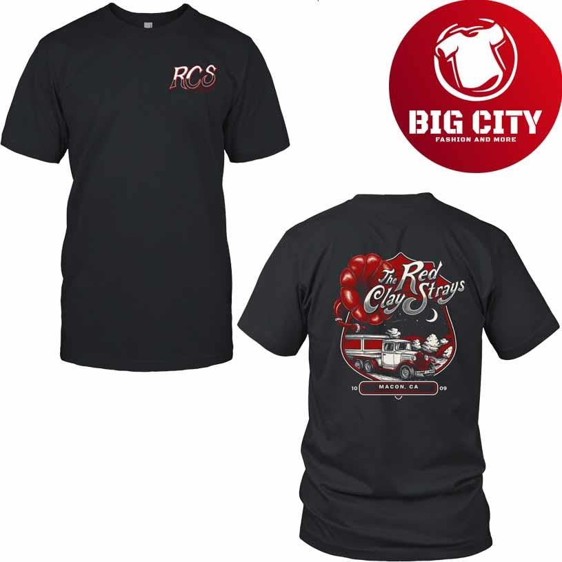 Red Clay Strays Oct 09 2025 Atrium Health Amphitheater Macon Ga Shirt