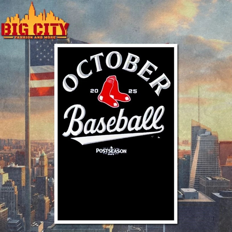 Red Sox 2025 October Baseball shirts