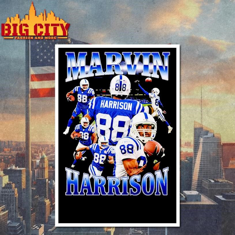 Retro Marvin Harrison Shirt