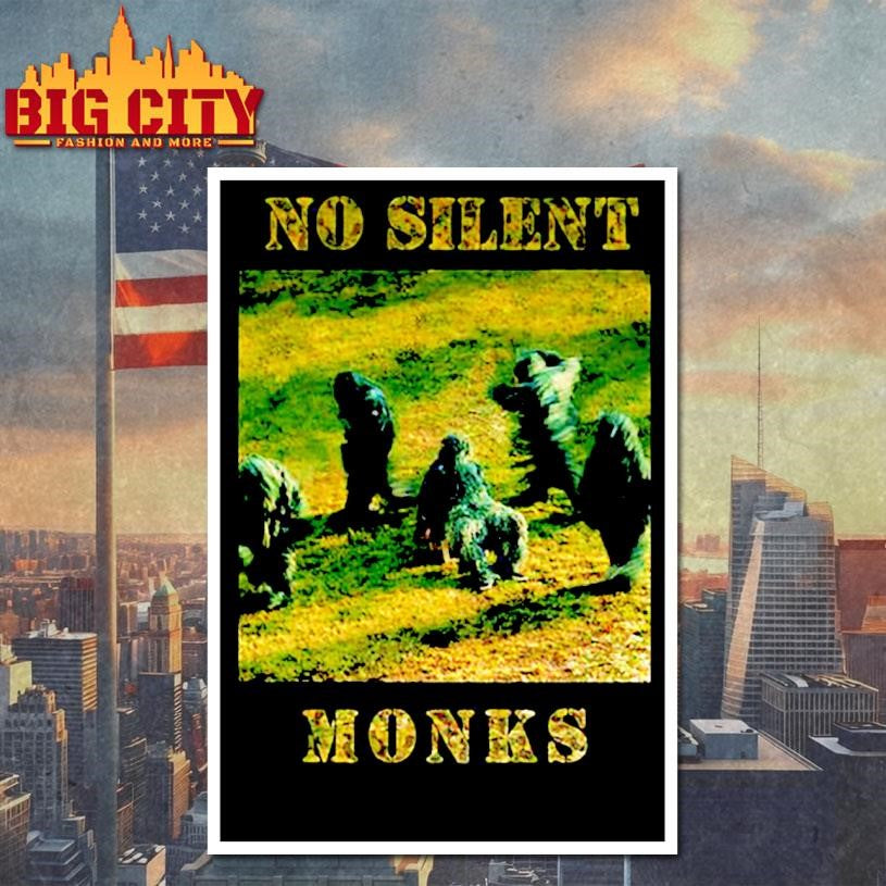 Richy Mitch & The Coal Miners NO SILENT MONKS TEE Shirt