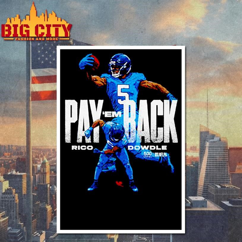 Rico Dowdle Carolina Pay ‘Em Back Shirt