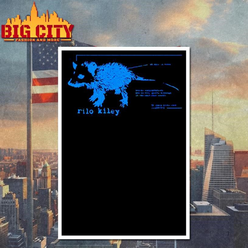 Rilo Kiley Schematic Possum Shirt