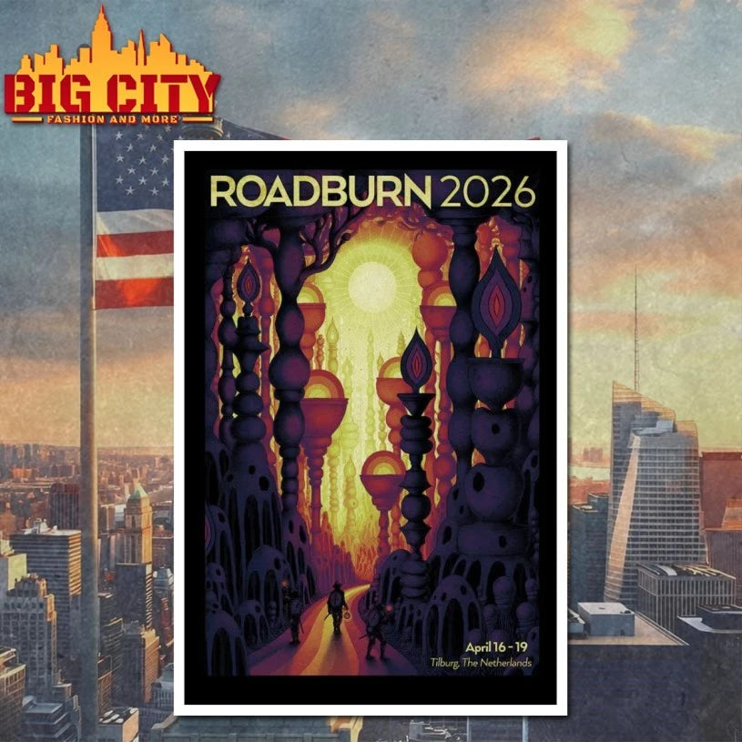 Roadburn April 16-19 2026 Tilburg Netherlands Poster shirts