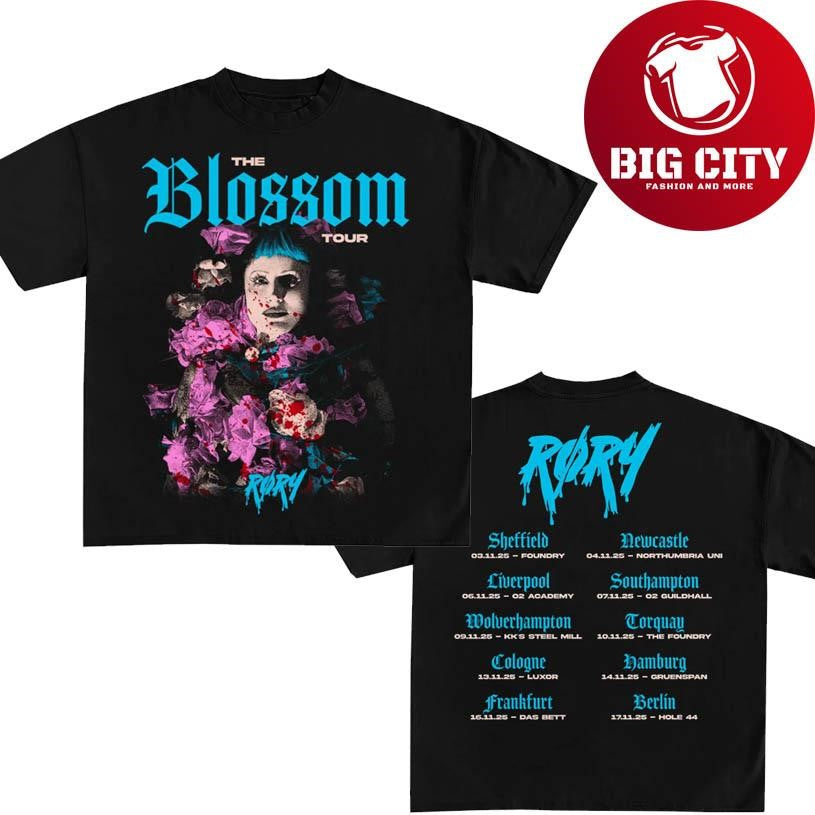 Rory The Blossom Tour 2025 Two Sided Shirt