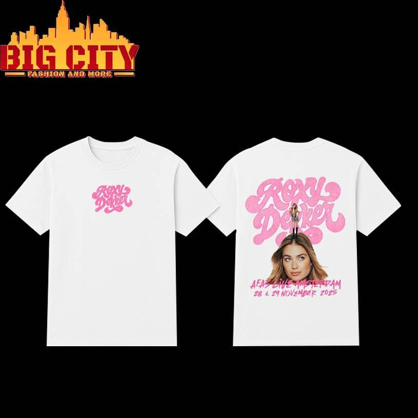 Roxy Dekker Afas Live Amsterdam 28 29 November 2025 Two Sided Shirt
