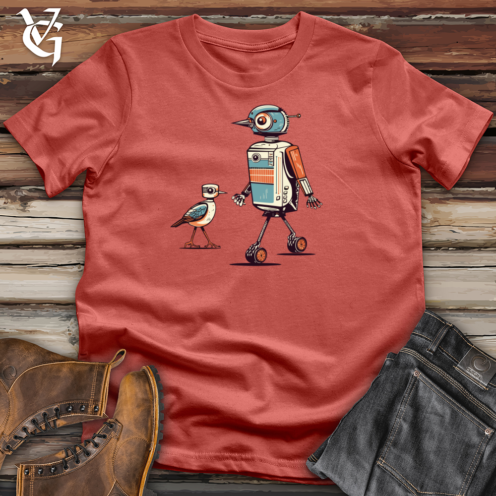 Feathered Sidekick Cotton Tee