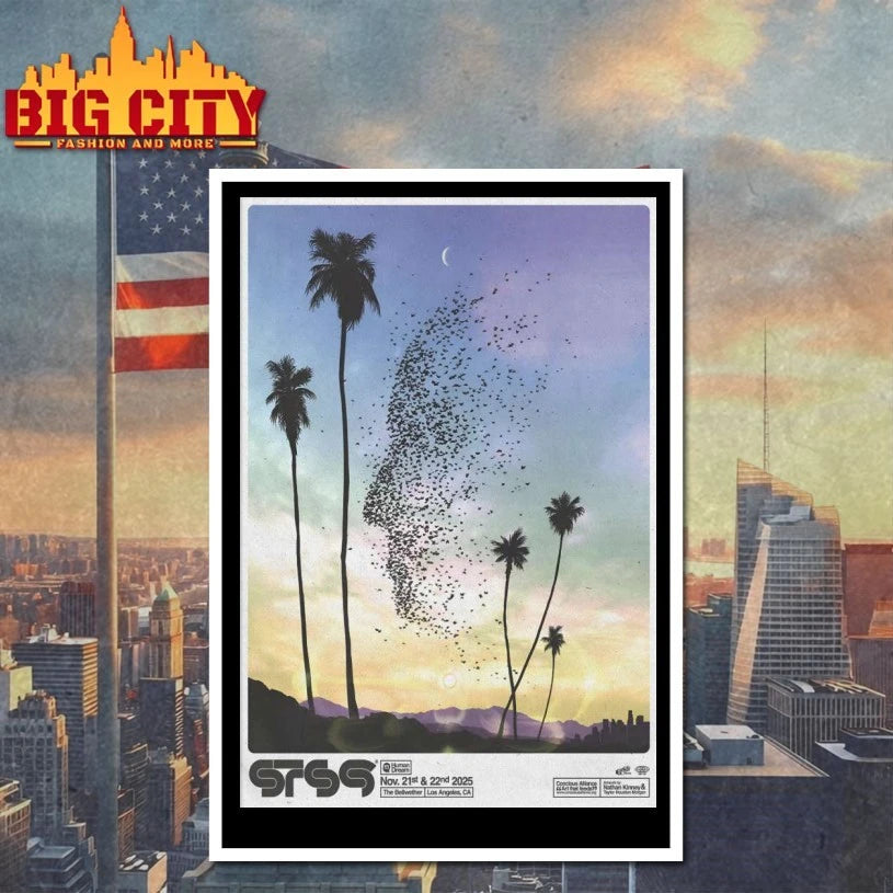 STS9 Nov 21-22 2025 The Bellwether in Los Angeles CA Poster shirt