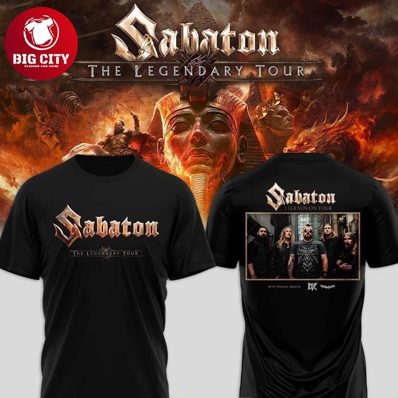 Sabaton North American Tour 2025 Two Sided Shirt