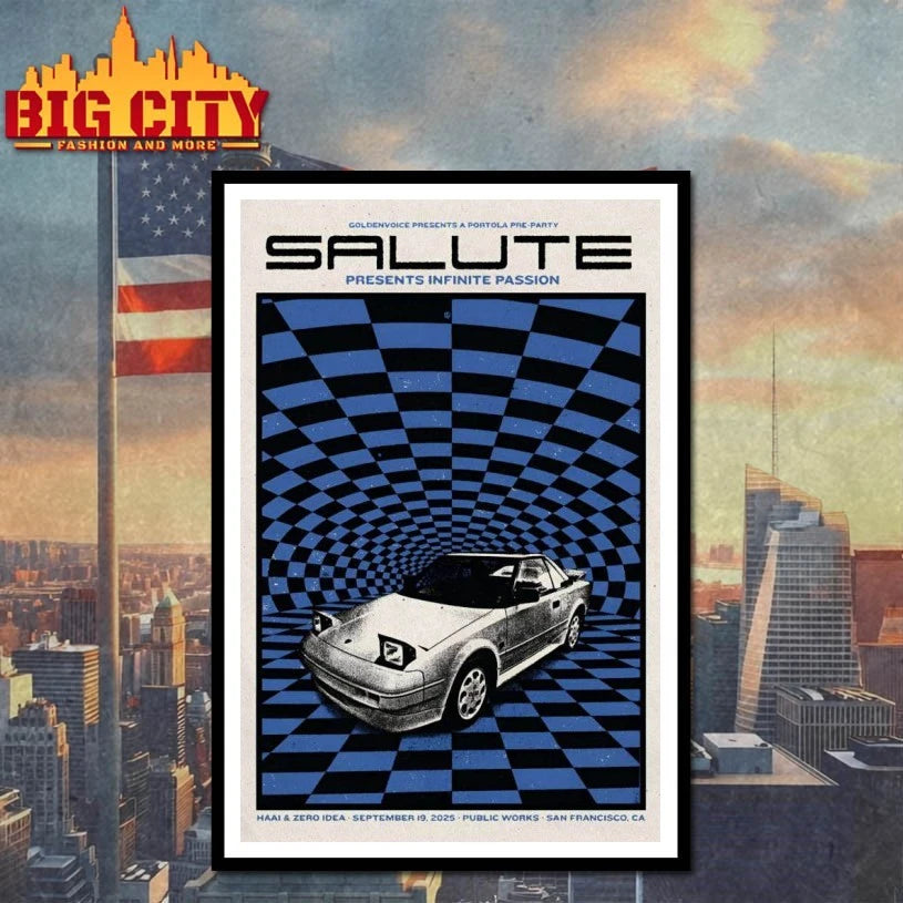 Salute San Francisco CA Sep 19 2025 Poster shirts