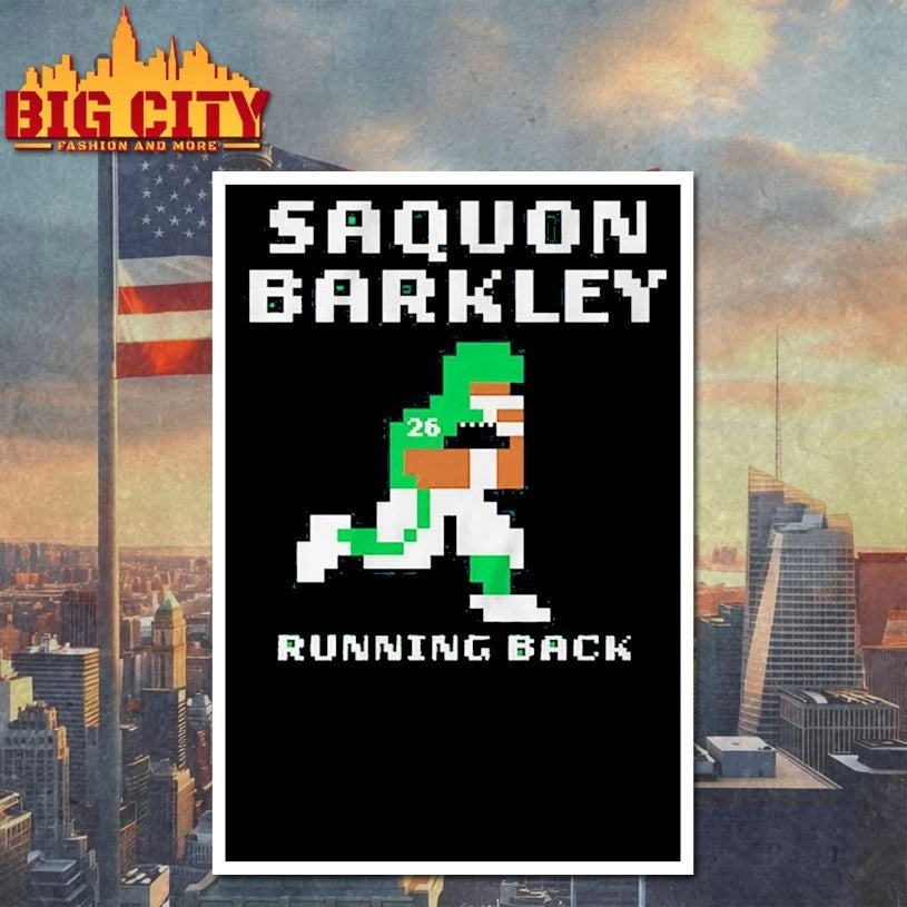 Saquon Barkley Running back Retro Baller Shirt