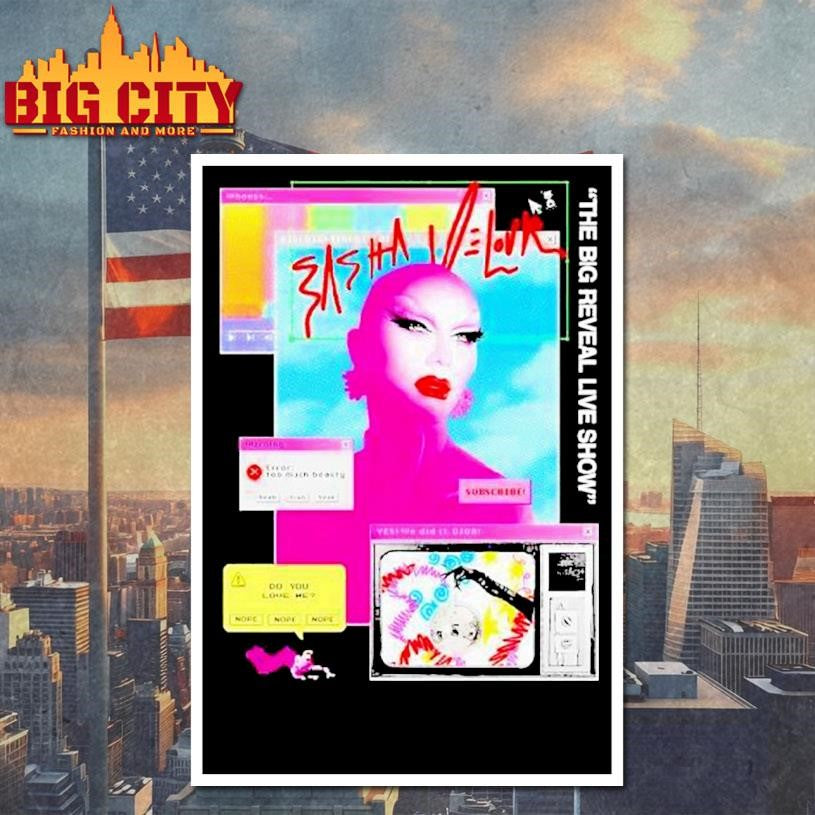 Sasha Velour The Bif Reveal Live Show Total Tour Shirt