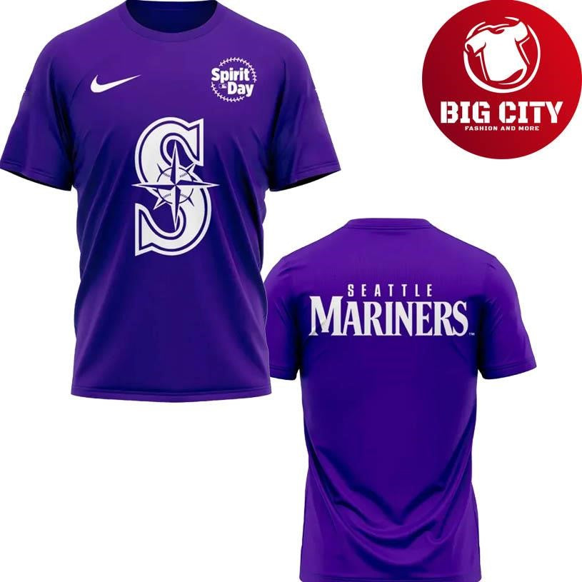 Seattle Mariners x MLB Spirit Day 2025 New Shirt