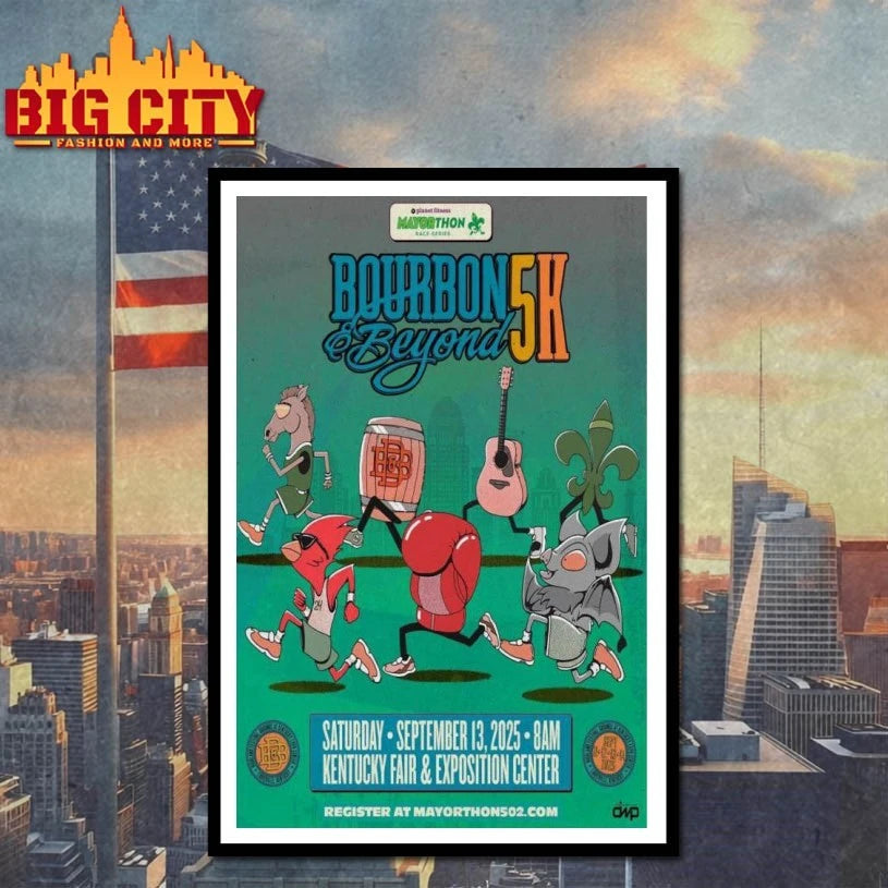 Sep 13, 2025 Bourbon & Beyond Louisville Poster shirt