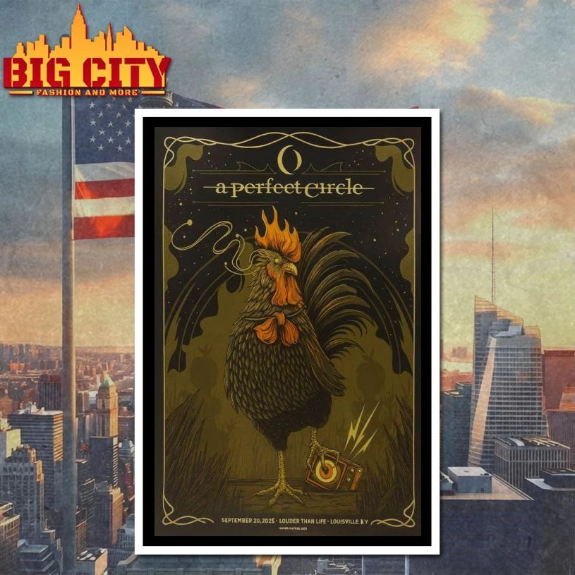 Sep 20, 2025 A Perfect Circle Tour Louisville, KY Poster shirt