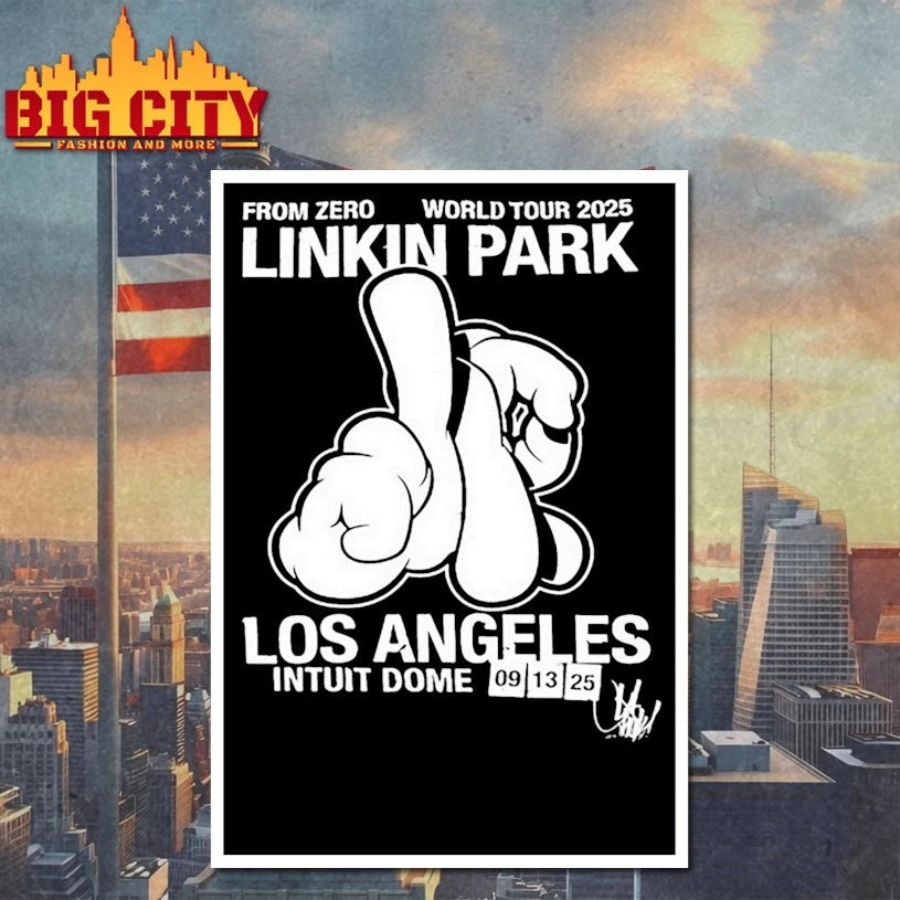 Sept 13, 2025 Linkin Park Intuit Dome, Los Angeles, CA Event shirt
