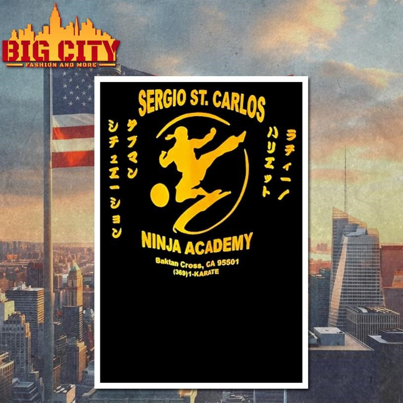 Sergio St Carlos Ninja Academy Shirt
