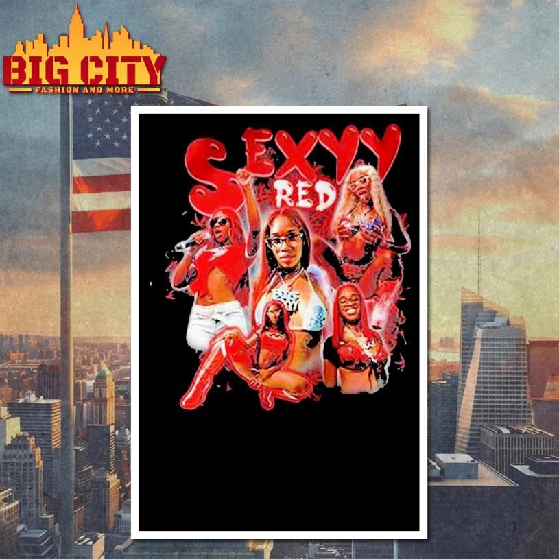 Sexyy Red Tour Rapper Music Concert Fan Shirt
