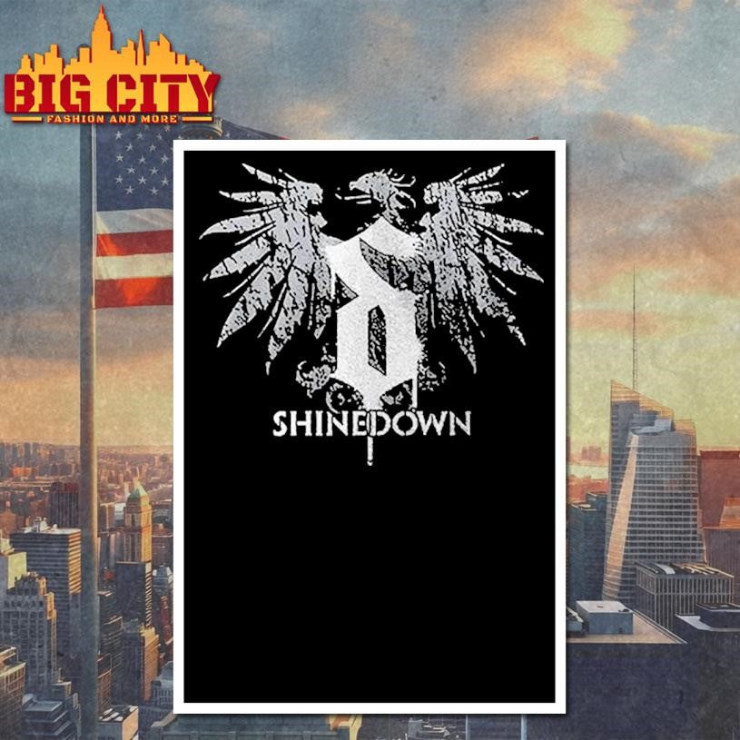 Shinedown Tour Dates Eagle Crest Shirt